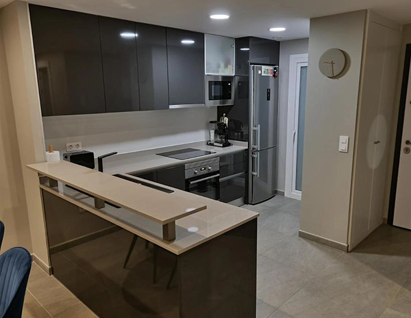 3 dormitorios con solárium